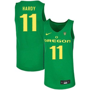 Mens Amauri Hardy Green University of Oregon #11 Basketball Alumni Jersey