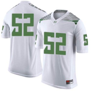 Mens Andrew Faoliu White UO #52 Football Limited College Jersey