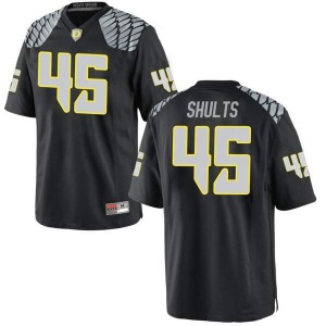 Men Cooper Shults Black UO #45 Football Game Embroidery Jersey