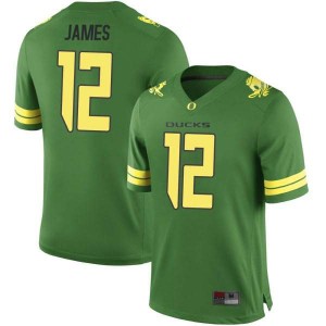 Men's DJ James Green UO #12 Football Game Embroidery Jerseys