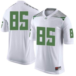 Men's Isaac Townsend White Oregon #85 Football Limited Football Jersey