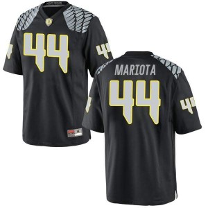 Men's Matt Mariota Black Ducks #44 Football Game Embroidery Jerseys