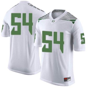 Youth Dru Mathis White UO #54 Football Limited Stitched Jersey