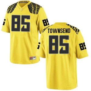 Youth Isaac Townsend Gold UO #85 Football Game Official Jerseys