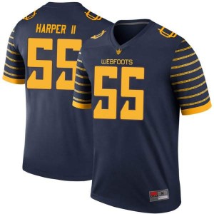 Youth Marcus Harper II Navy UO #55 Football Legend Football Jerseys