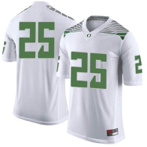 Youth Spencer Curtis White Oregon Ducks #25 Football Limited NCAA Jersey