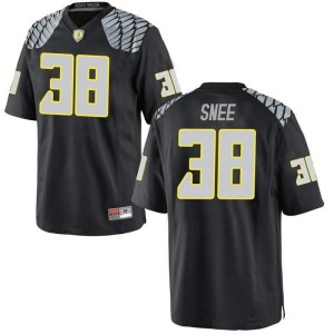 Youth Tom Snee Black Ducks #38 Football Game Player Jersey