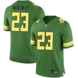Youth Verone McKinley III Green Ducks #23 Football Game High School Jerseys